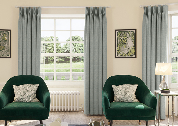 Sinclair, Dunnock Grey - Made to Measure Curtains - Image 3